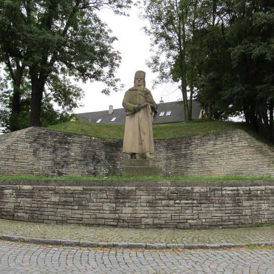 Socha rebela - rychtář Nývlt