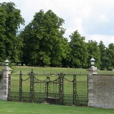 Gates, Gatepiers And Attached Screens Approximately 600 Metres South East Of South Front Of Drayton House