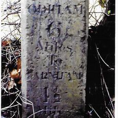 Milestone, Hog Hatch, S of jct with A3016