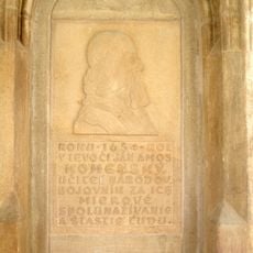 Comenius plaque, Levoča Town Hall