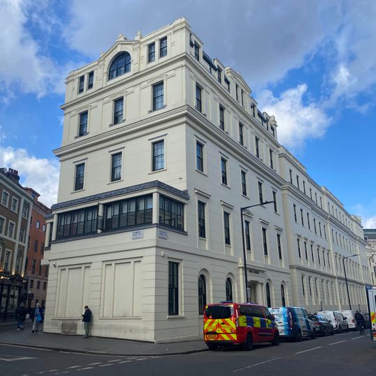 Western Corner Block Of Former Charing Cross Hospital