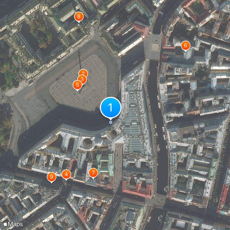 Edificio del Estado Mayor Mapa