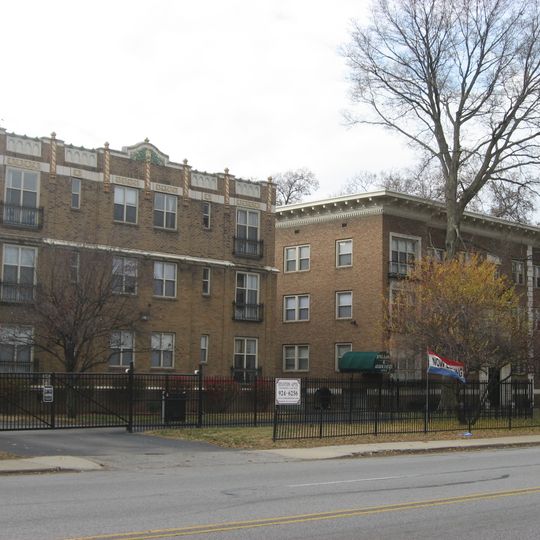 Shortridge-Meridian Street Apartments Historic District