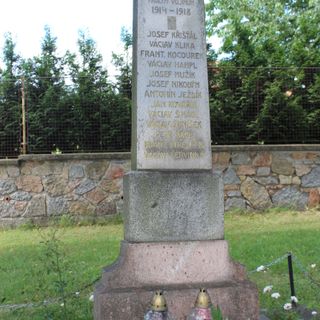 World War I memorial in Bubovice