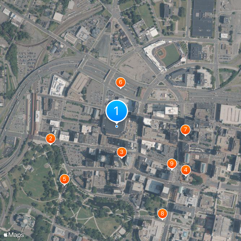 XL Center Map