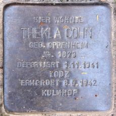 Stolperstein em memória de Thekla Cohn