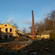 Post-industrial area in Doły Biskupie