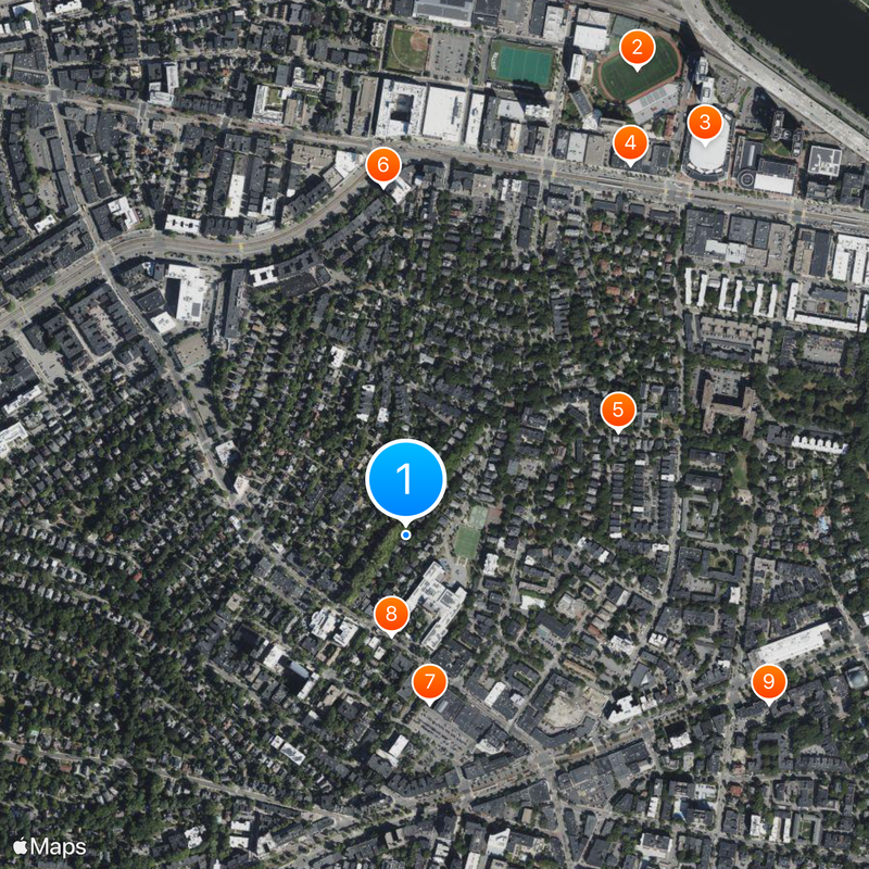 John Fitzgerald Kennedy National Historic Site Map