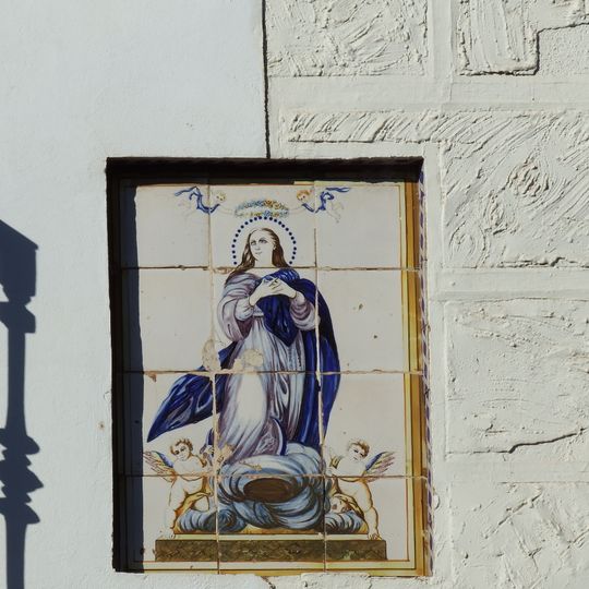 Retablo Cerámico de la Purísima, Casa D. Ángel