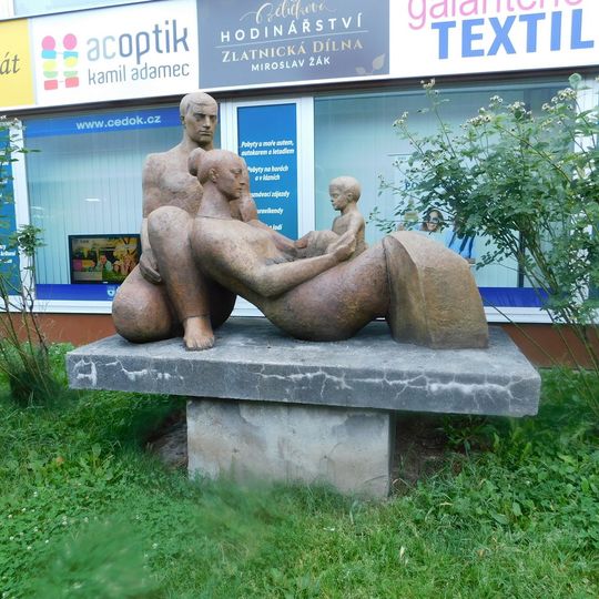 Sousoší rodiny ve Zlíně
