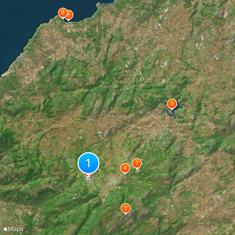 Tempio Pausania Carte