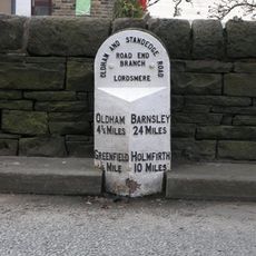Milestone, A669, Greenfield
