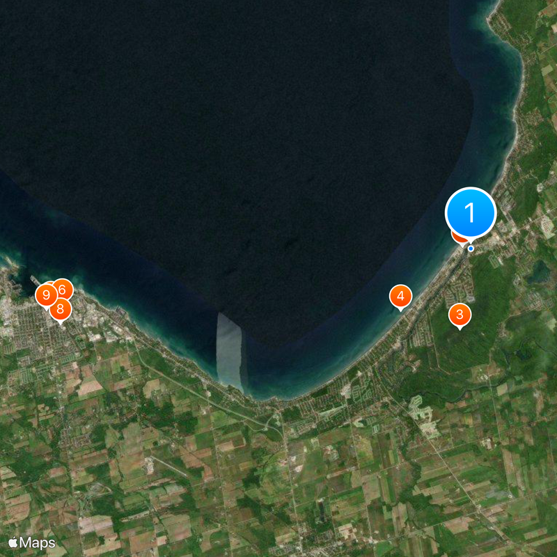 Wasaga Beach Mapa