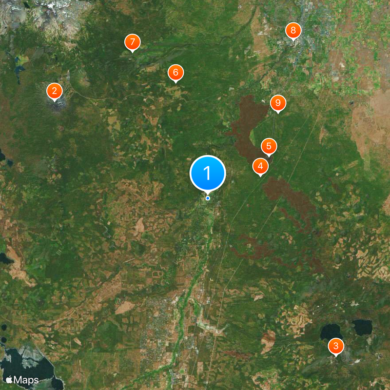 Sunriver Resort Map