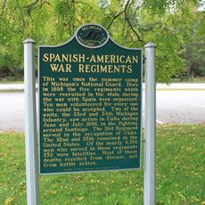 Spanish American War Regiments Historical Marker