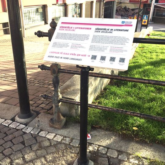 Literary sign:  Sven Delblanc