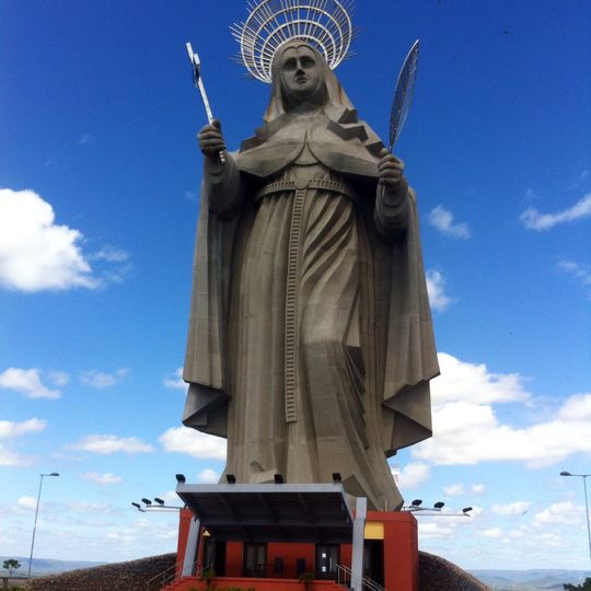 Saint Rita of Cascia statue