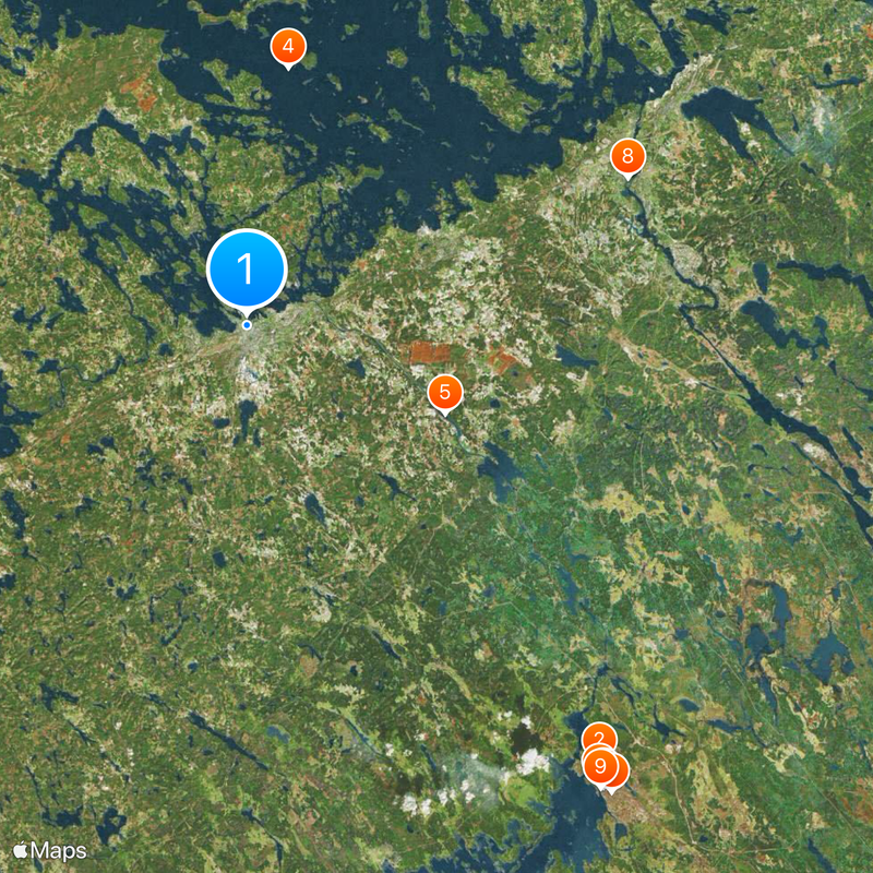 Lappeenranta Mapa