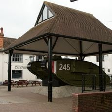 Tank Situated In Centre Of New Street
