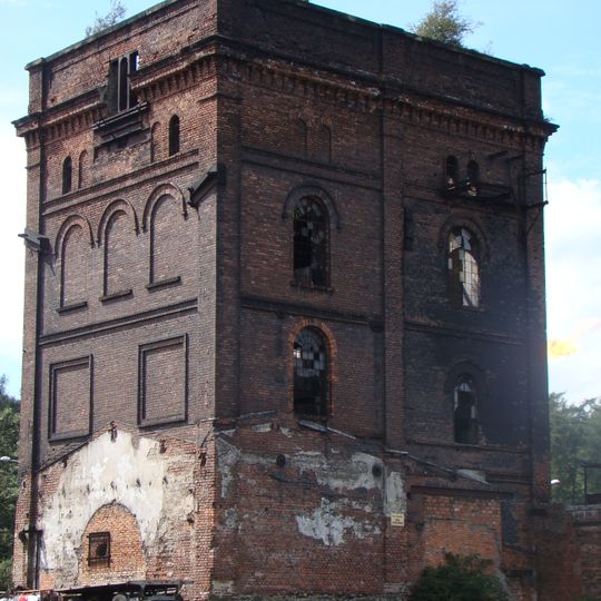 Wojciech headframe in Wałbrzych