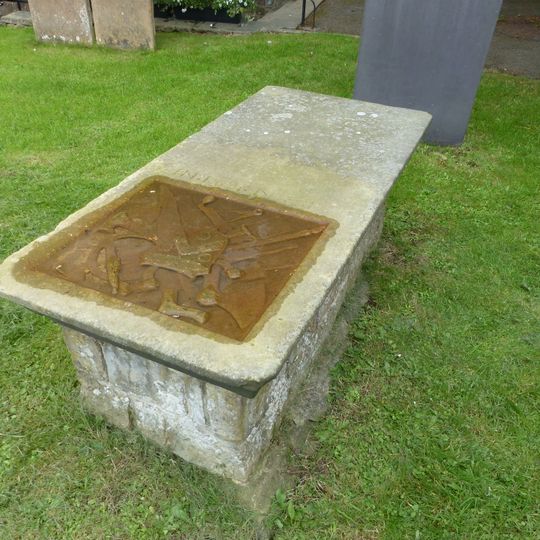 Chest tomb 10 metres south west of Church of St John the Baptist