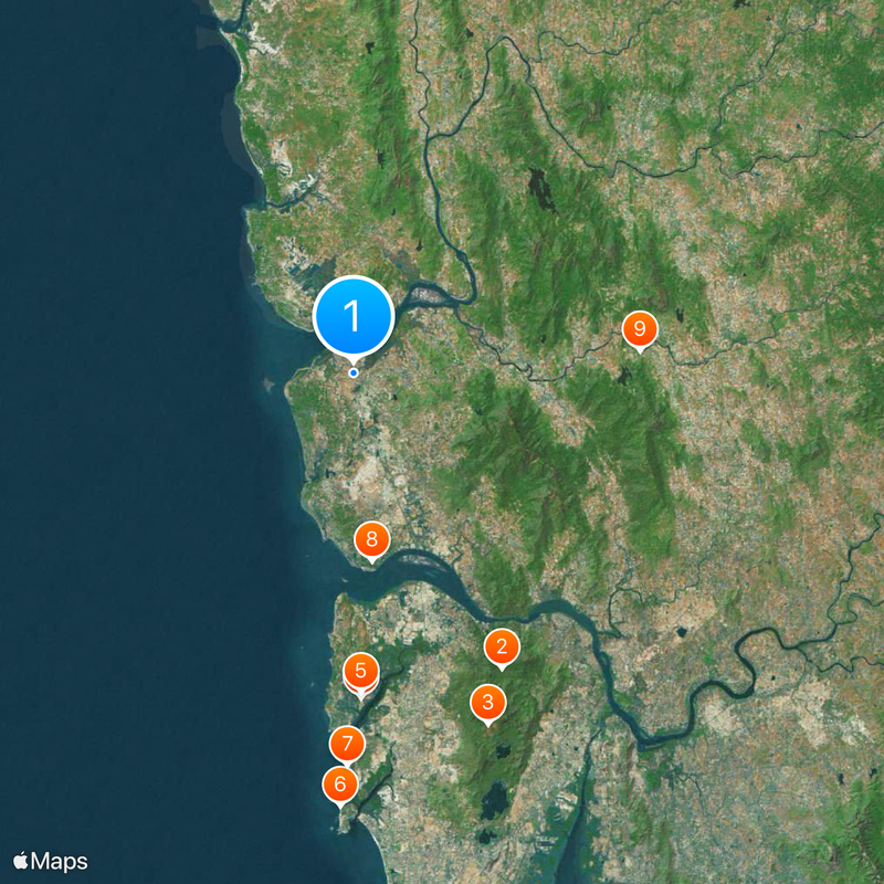 Vasai Map