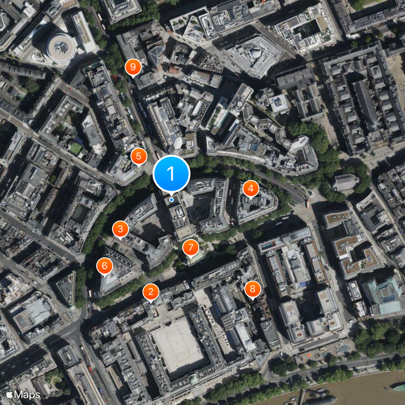 Bush House Mapa