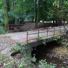 6. mostek přes Kunratický potok v areálu Thomayerovy nemocnice