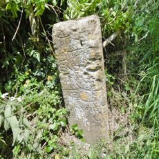 Direction stone at the junction of Smith's Hill and Smoky Hole Lane