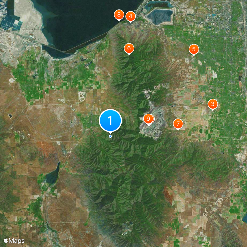 Lake Bonneville Map