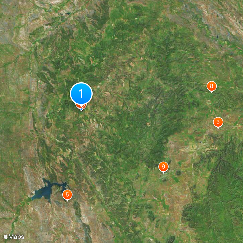 Devils Tower National Monument Map