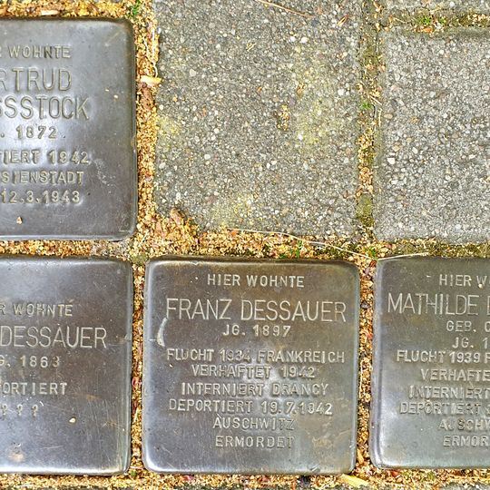 Stolperstein für Mathilde Dessauer