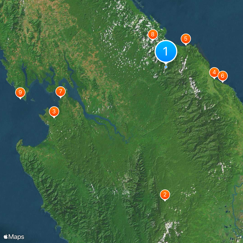 Emberá-Wounaan Carte