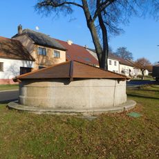 Kašna na náměstí v Kamenici