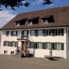 Niederuster, Hertermühle (1. Hälfte 19. Jh.) mit Oekonomiegebäude