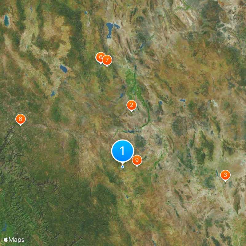 Hidalgo del Parral Mappa
