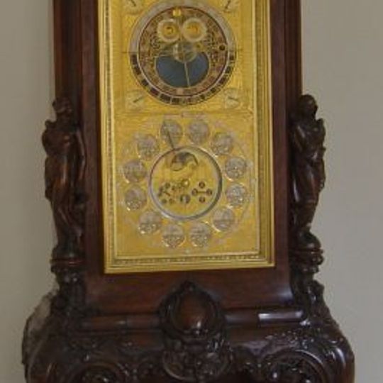 Ĉambra astronomia horloĝo de Jan Mašek