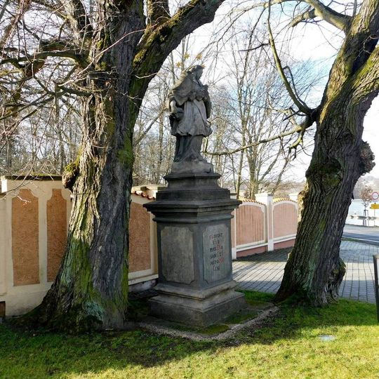 Statue of Saint John of Nepomuk in Štiřín