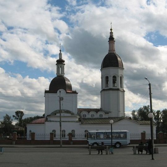 Holy Trinity cathedral in Kansk