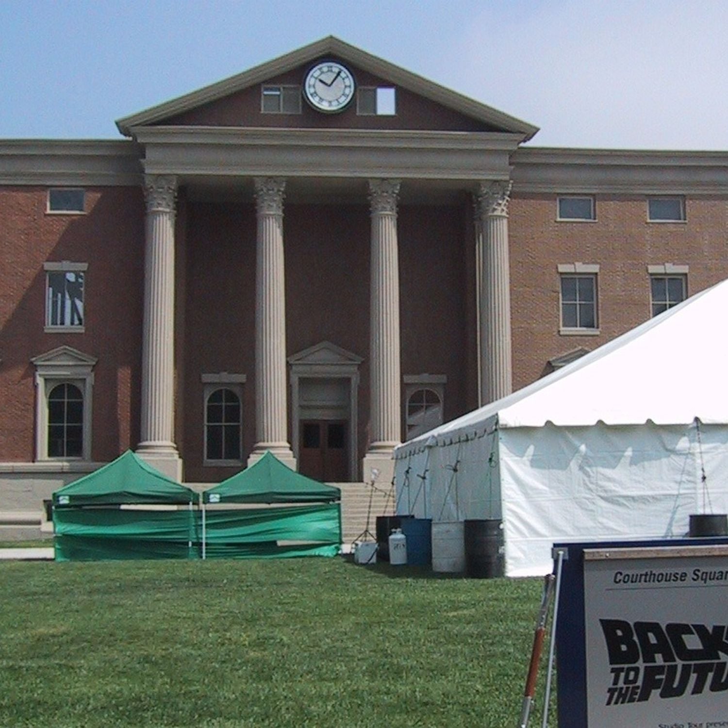 Courthouse Square Courthouse Square - Filming set at Universal Studios backlot, California