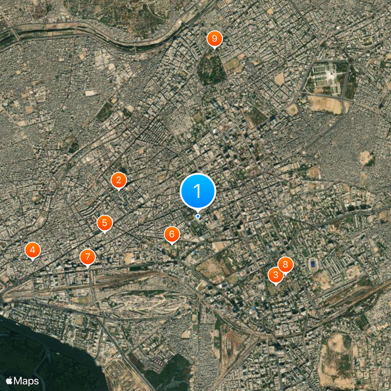 Sindh High Court Map
