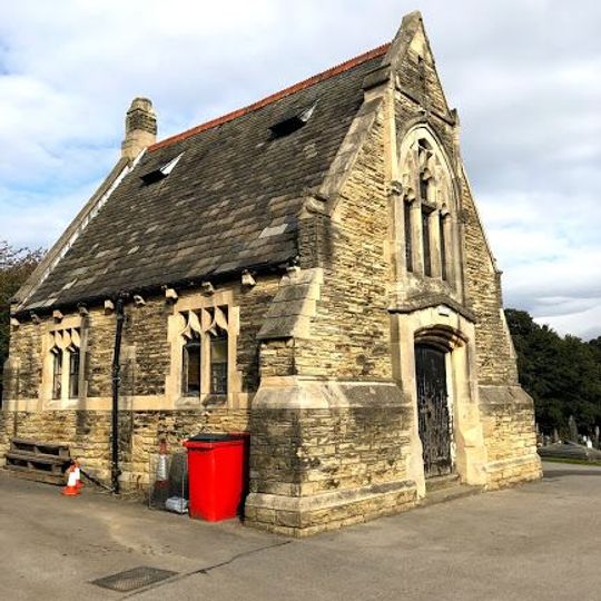 Chapel At Intake Cemetery
