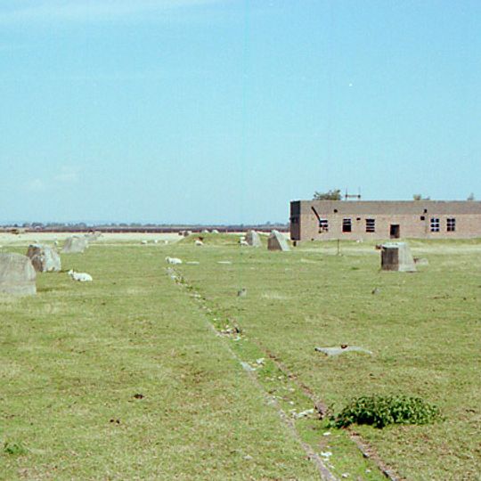 Radar Station Receiver Site, Including The Receiver Building, Receiver Mast Bases And Light Anti-Aircraft Gun Site
