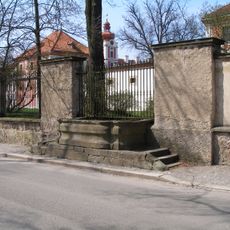Kašna ve zdi zámecké zahrady v Mnichově Hradišti