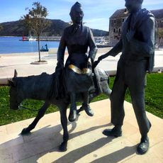 Monument of farmhands
