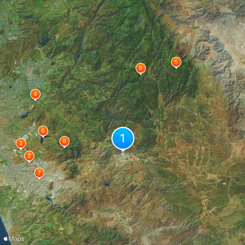 Tecate Map