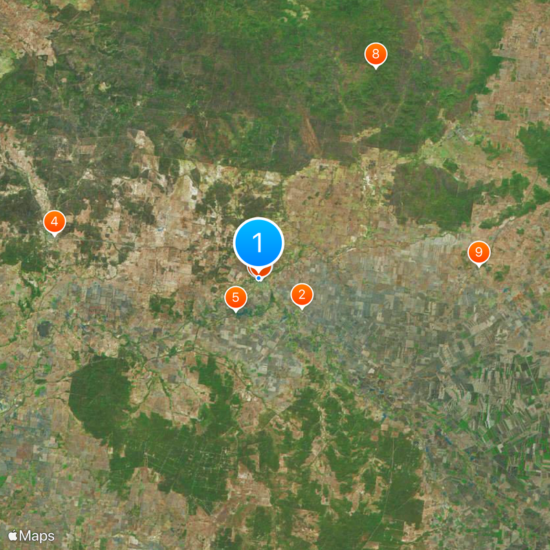 Chinchilla Map
