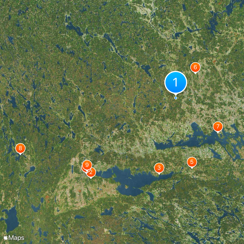 Västmanland Mappa