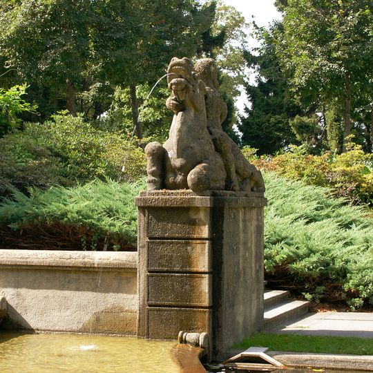 Neptune on horseback