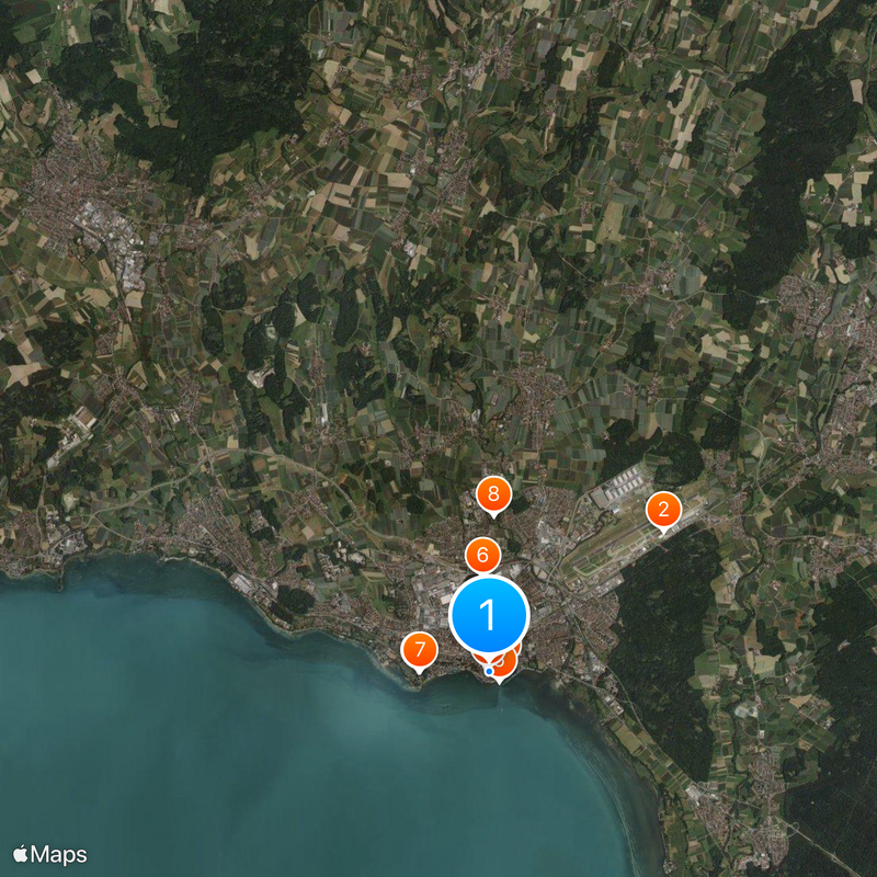 Friedrichshafen Mapa